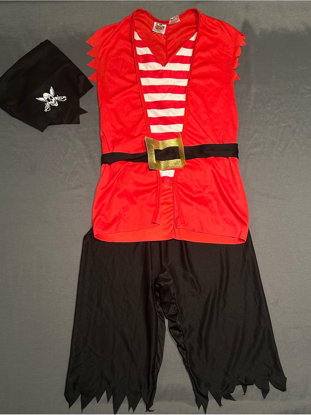 Vintage Disguise Fun Cover Adult Pirate Costume
